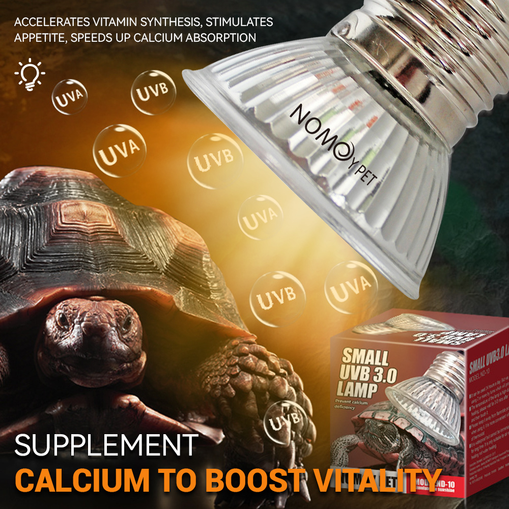 Lámpara UVA UVB de 50W para re - Vitamin D3 Reptile reseña y precio